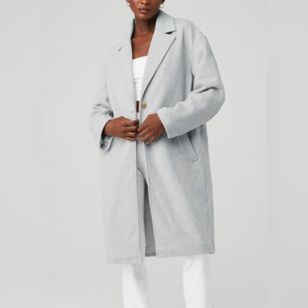 Alo VIP Blazer Trench Coat NWT